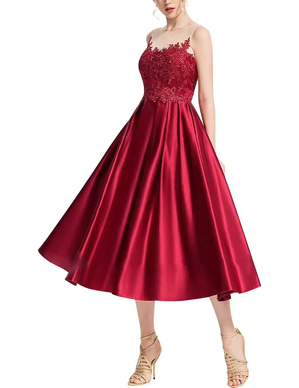 

Short Cocktail Dresses Off the Shoulder A-Line Satin Women Formal Prom Party vestidos de fiesta